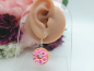 Preview: Donut Ohrringe bunte Glasur